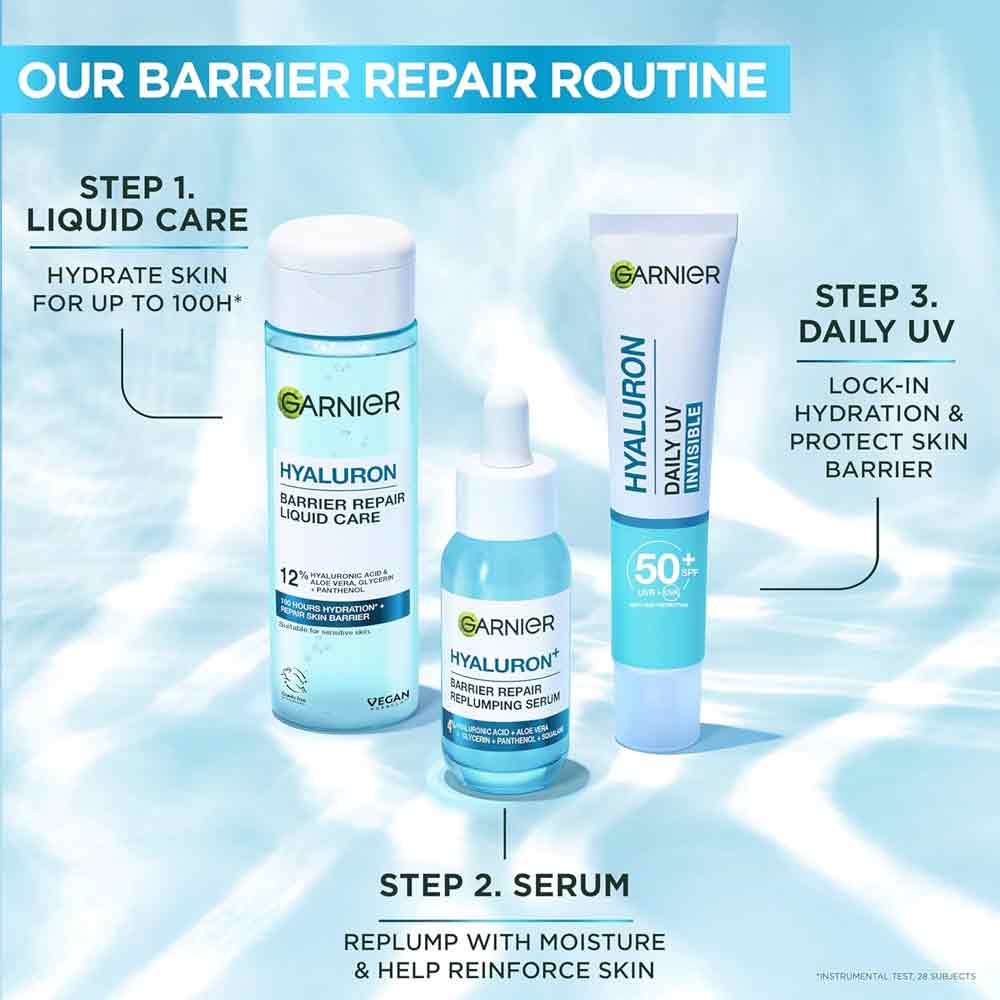 Garnier Hyaluron Daily UV Protect Invisible Fluid SPF50+ 40ml - Image 6