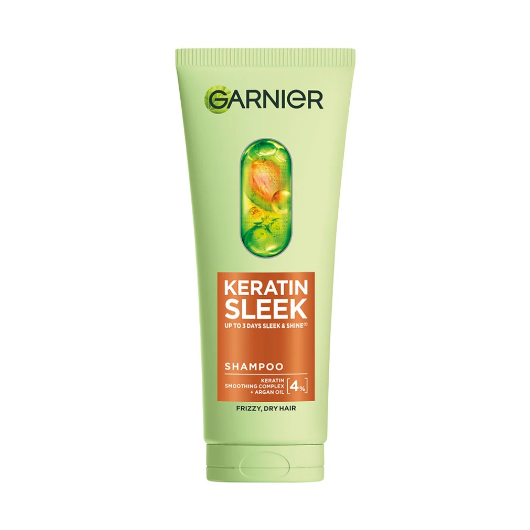 Garnier Keratin Sleek Shampoo 200ml