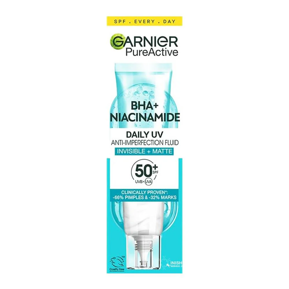 Garnier Pure Active BHA+Niacinamide UV Fluid SPF50 40ml