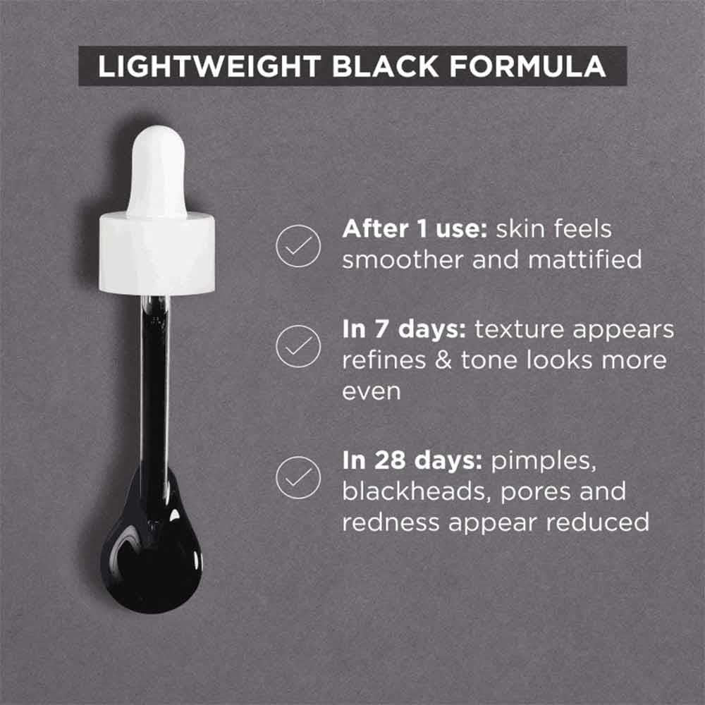 Garnier Skin Active Pure Charcoal Anti-Blemish Serum 30ml - Image 3