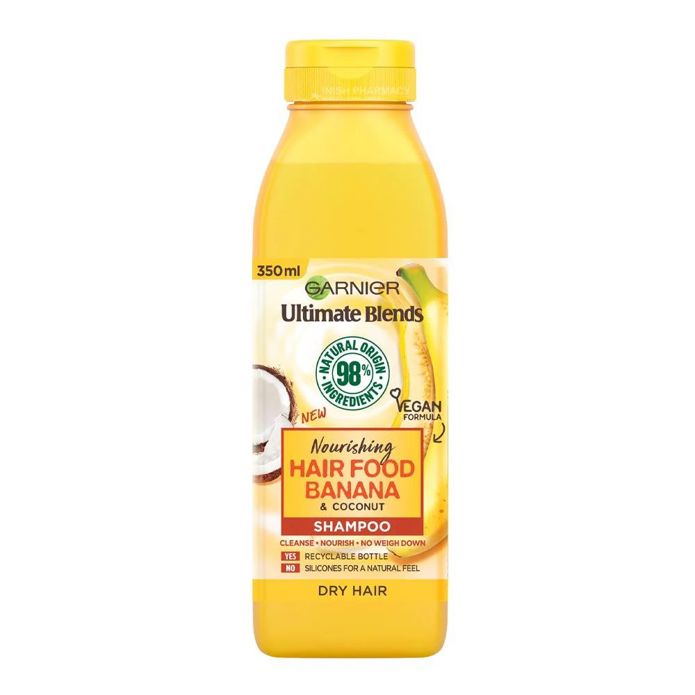 Garnier Ultimate Blends Hair Food Shampoo Banana 350ml