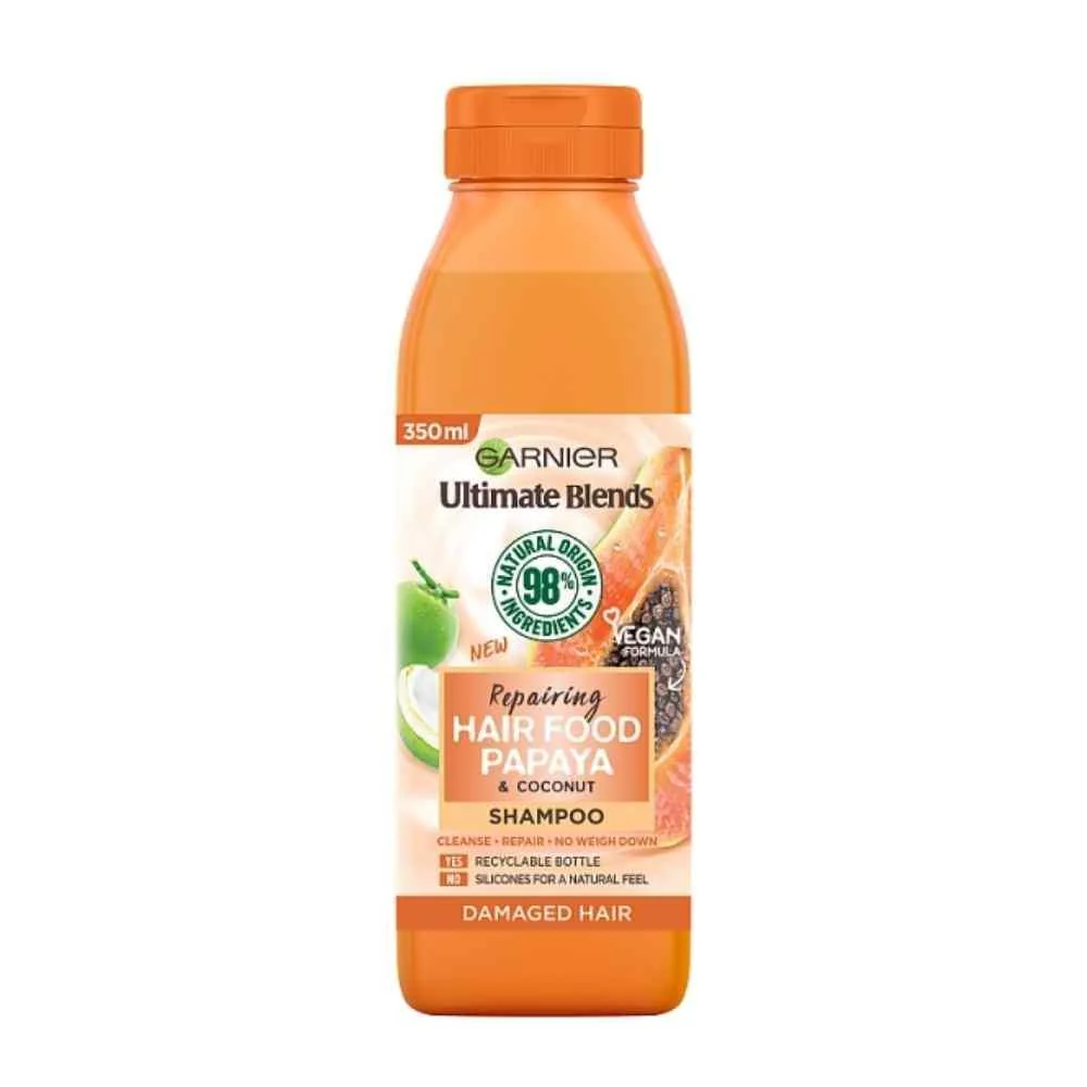 Garnier Ultimate Blends Hair Food Shampoo Papaya 350ml
