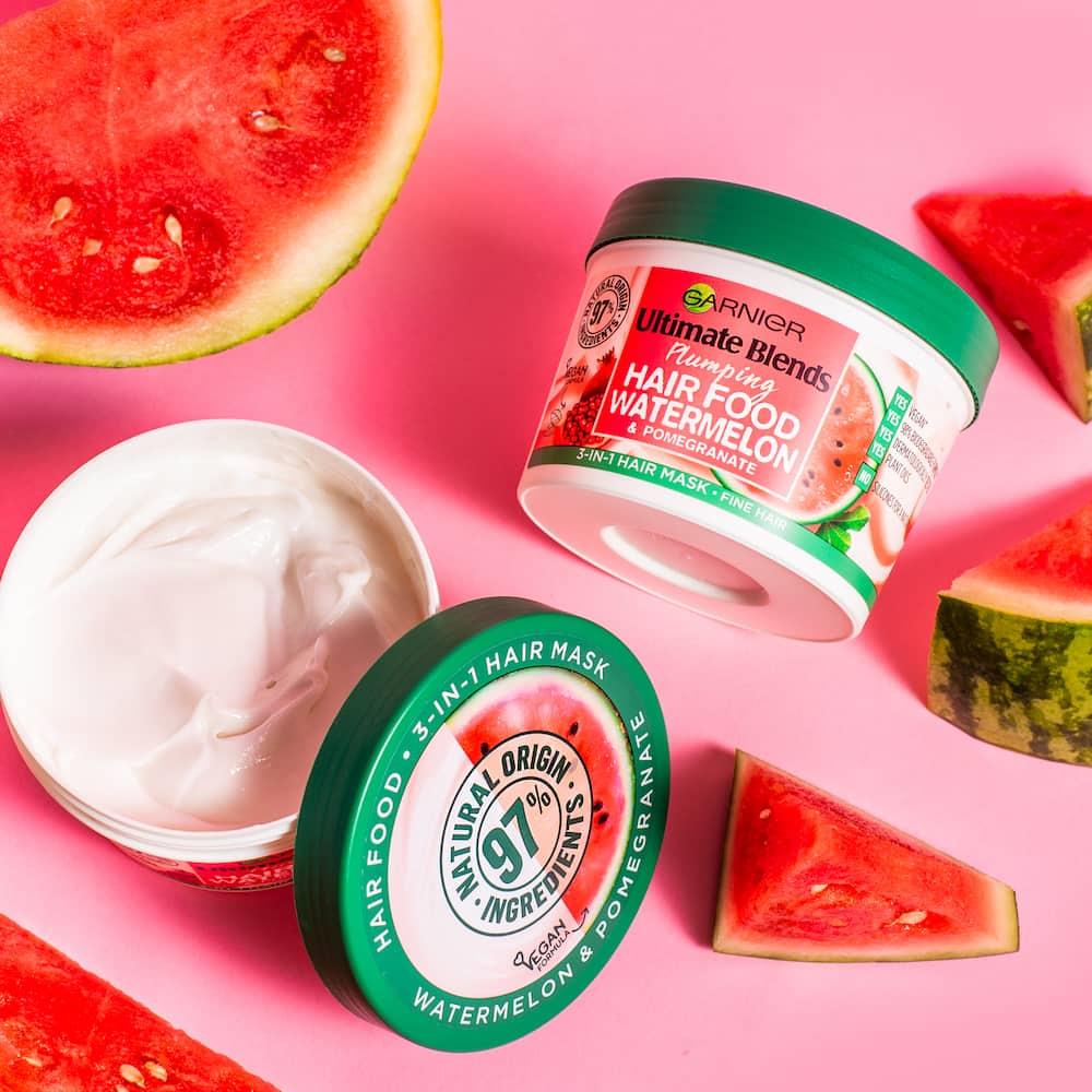 Garnier Ultimate Blends Plumping Hair Food Watermelon 390ml - Image 4