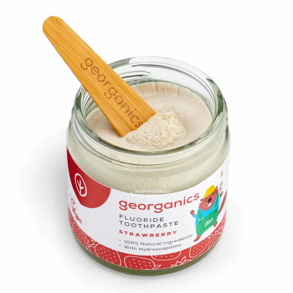 Geokids Fluoride Toothpaste Strawberry 60ml - Image 2