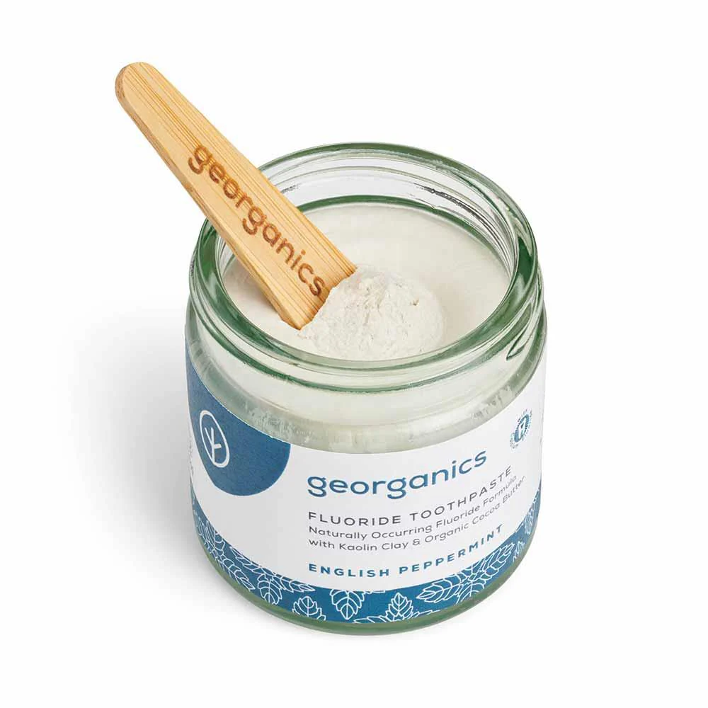 Georganics Fluoride Toothpaste - Peppermint - 60ml - Image 3