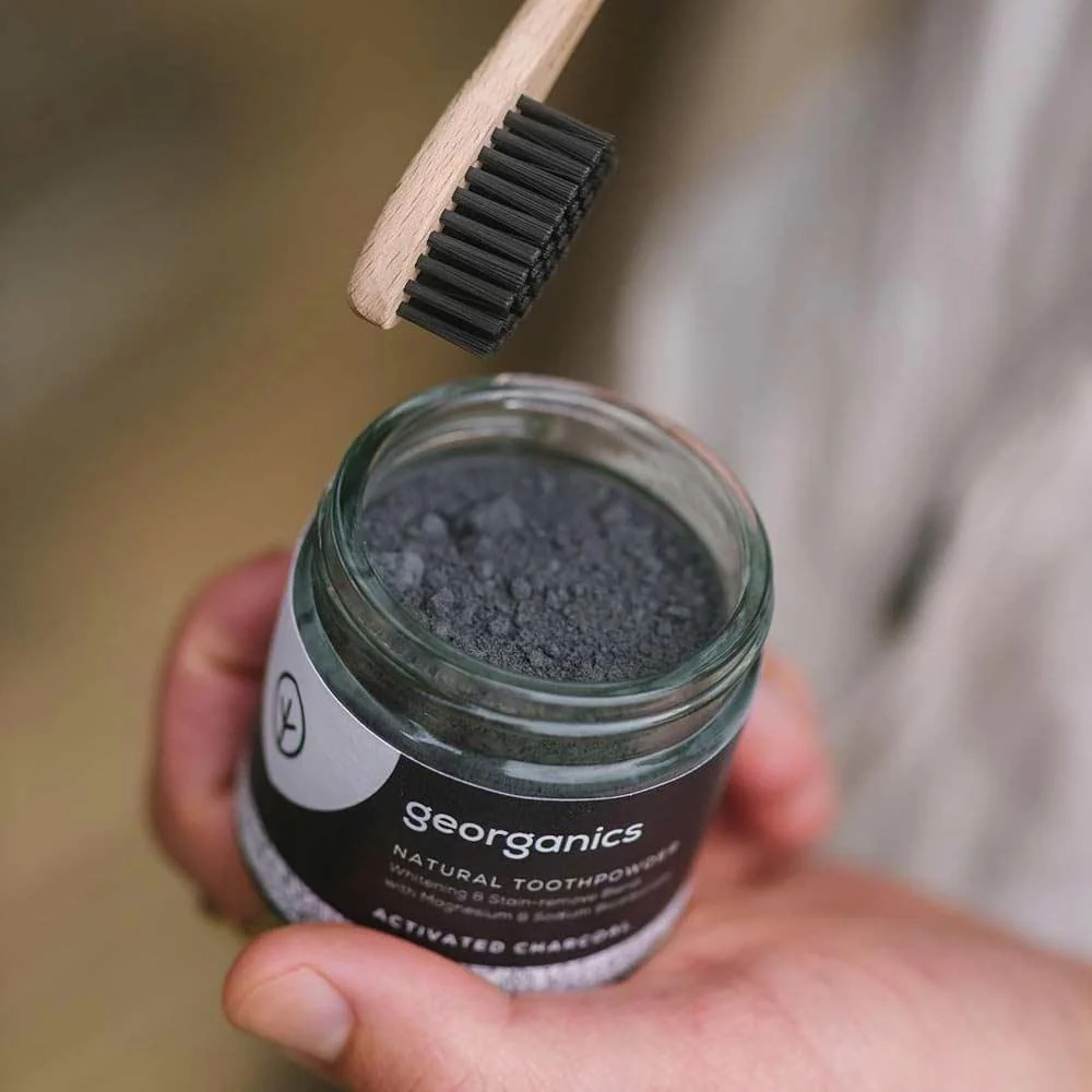 Georganics Mineral Toothpaste - Charcoal- 60ml - Image 5