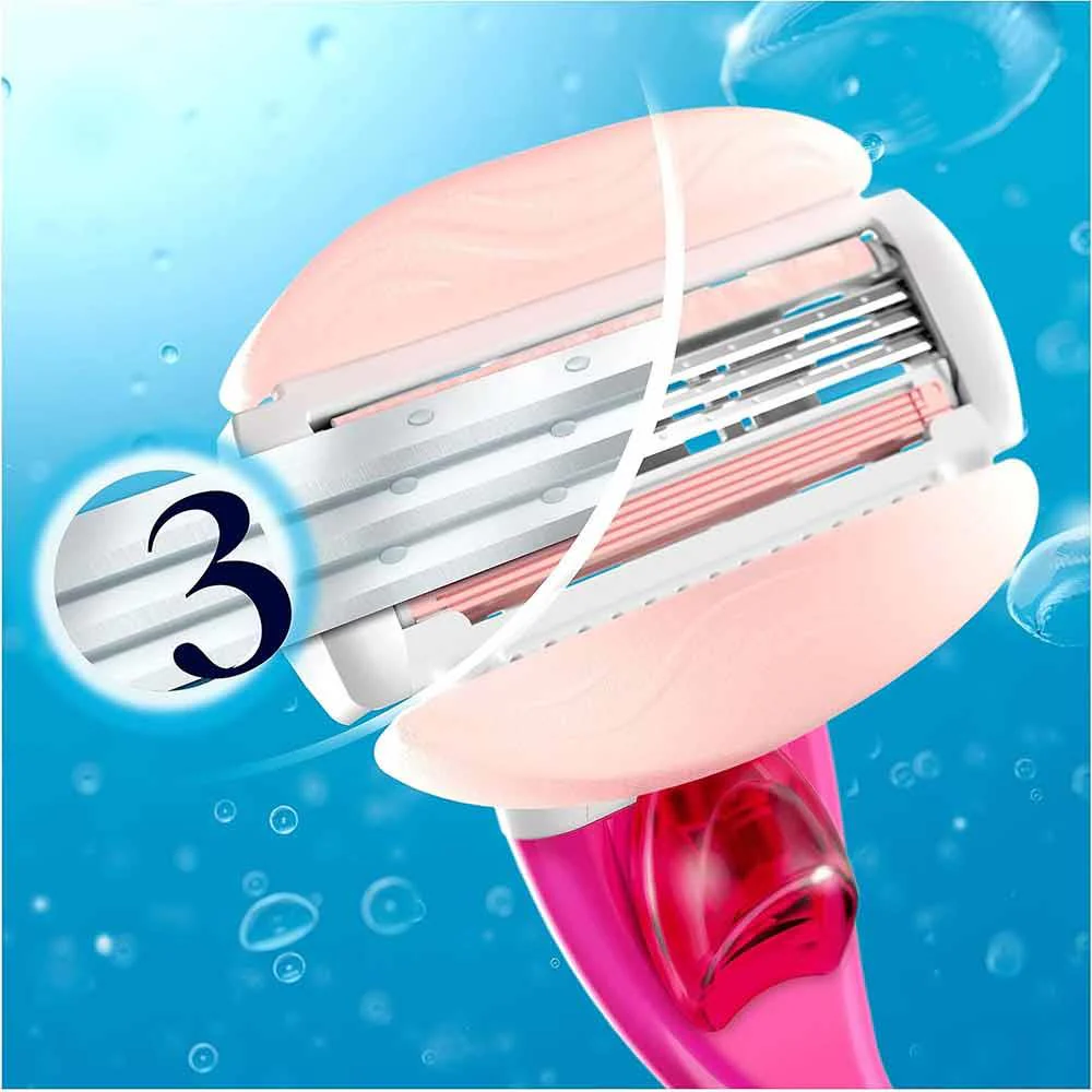 Gillette Venus Spa Breeze Blades 4 Pack - Image 3