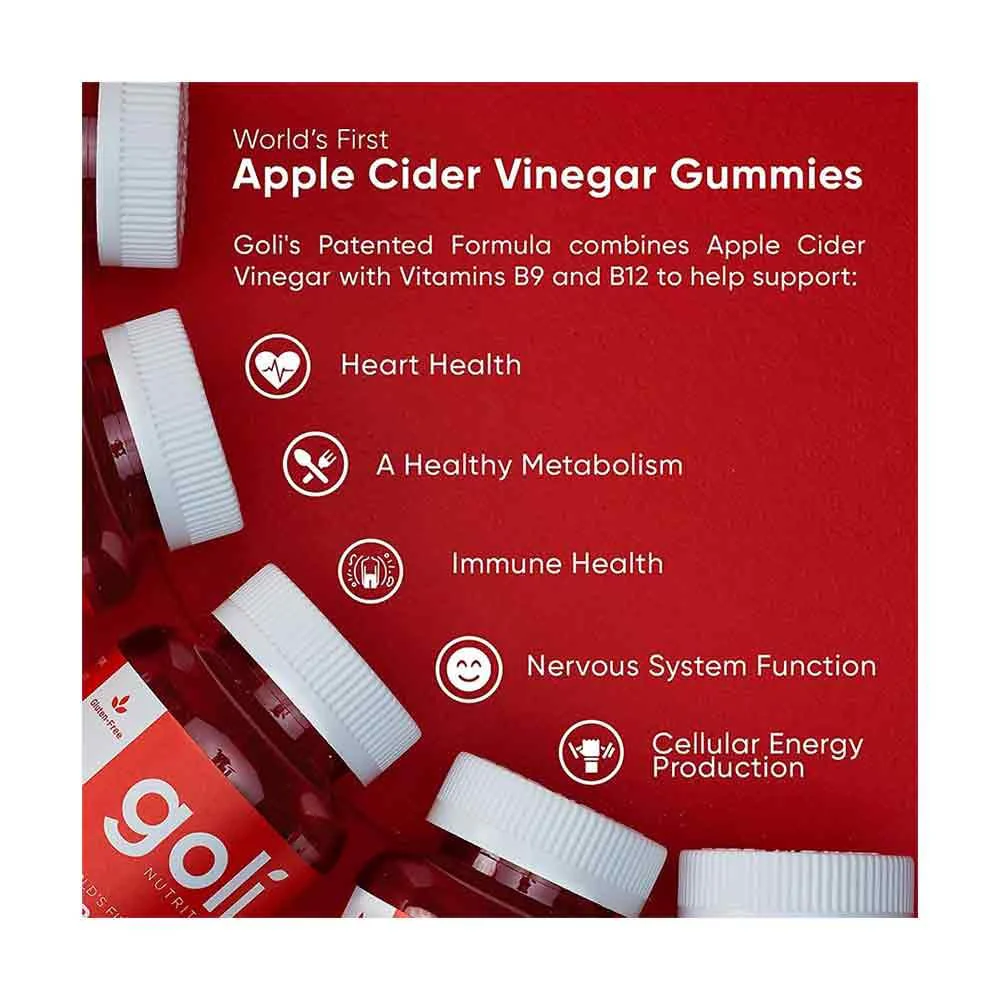 Goli Nutrition Apple Cider Vinegar Gummies 60 Pack - Image 2