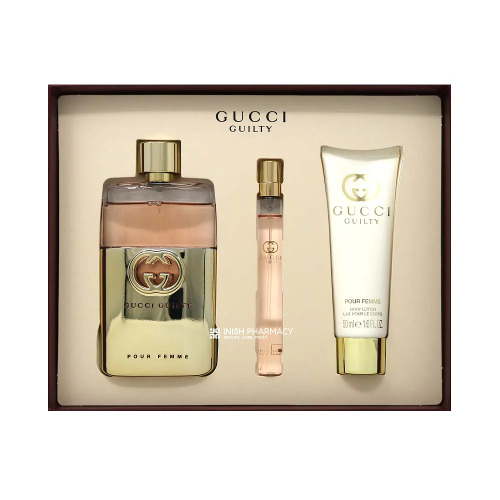 Gucci Guilty Ladies 3 Piece Giftset - Image 2