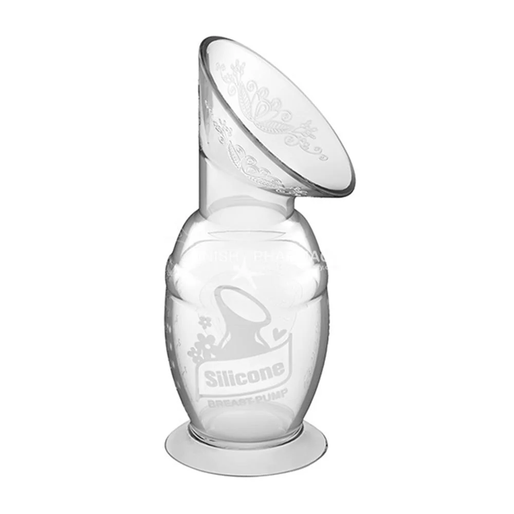 Haakaa Silicone Breast Pump with Suction Base 150ml - Image 2