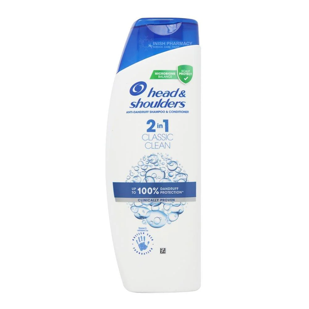 Head & Shoulders 2in1 Classic Clean Shampoo & Conditioner 250ml