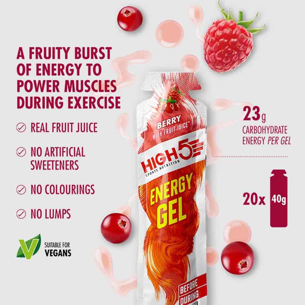 High 5 Energy Gel Berry - Image 3