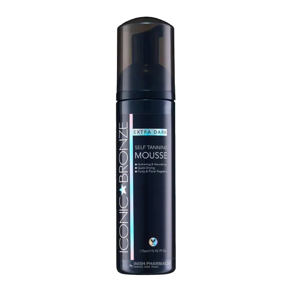 Iconic Bronze Luxury Tanning Mousse Extra Dark 175ml