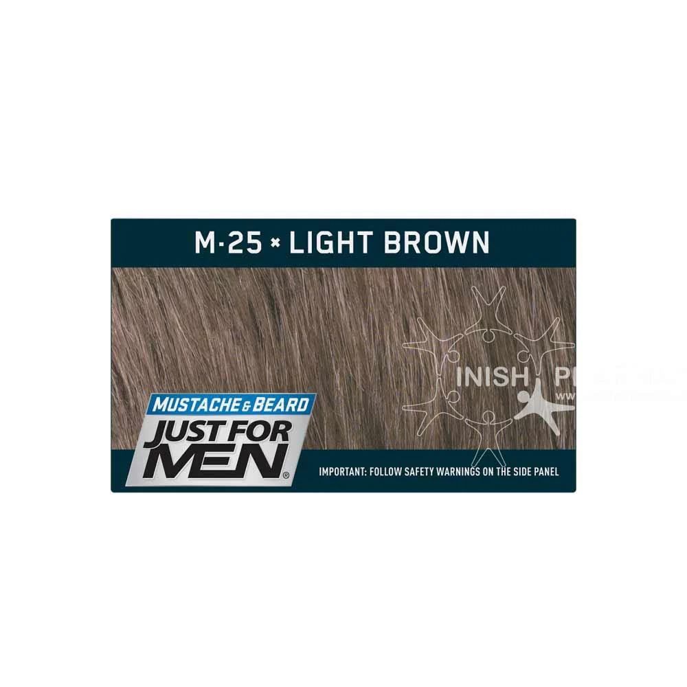 Just For Men Moustache & Beard M25 Light Brown - Image 2