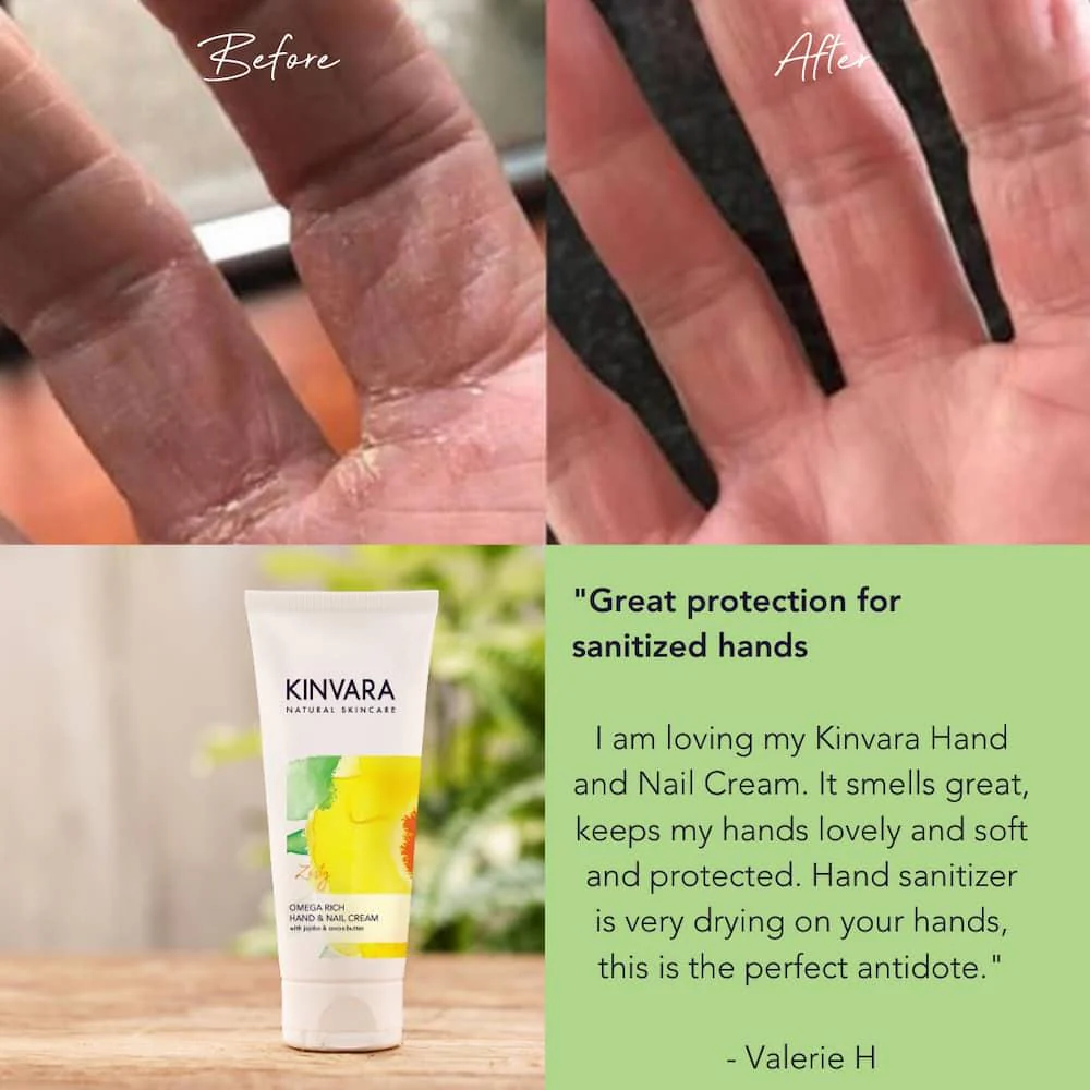 Kinvara Omega Rich Hand & Nail Cream 60ml - Image 5