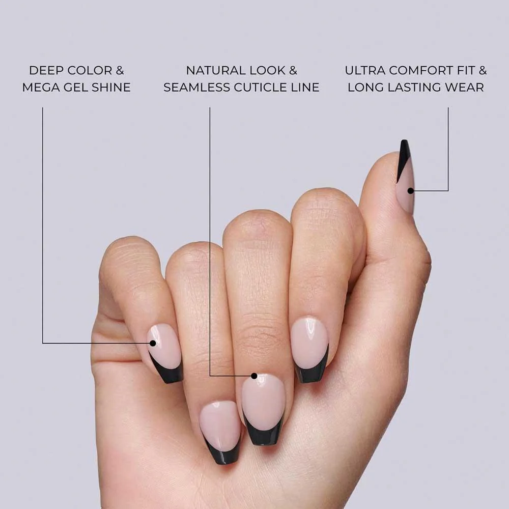 KISS Salon Acrylic French Color - Squared - Image 4