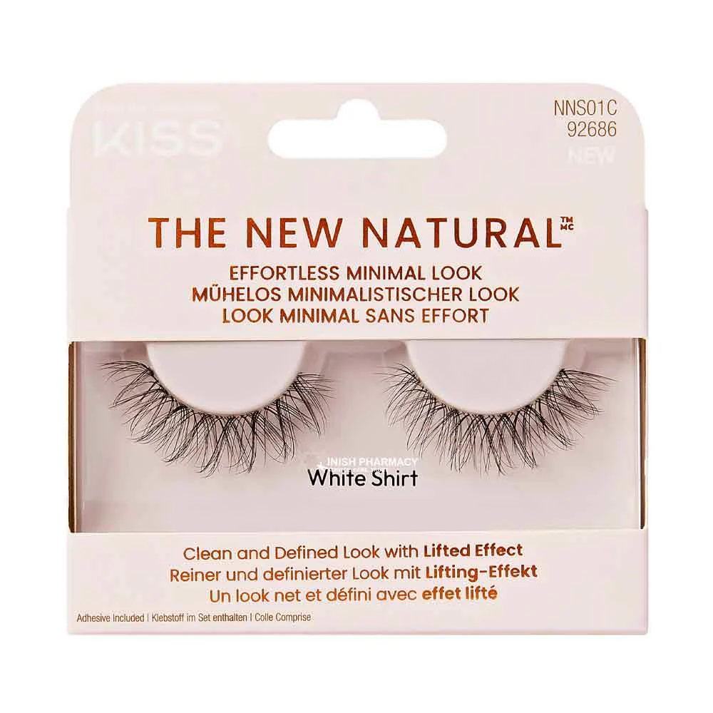 KISS The New Natural Single 01 White Shirt