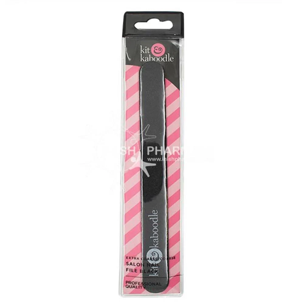 Kit & Kaboodle Extra Coarse/Coarse Salon Board Black