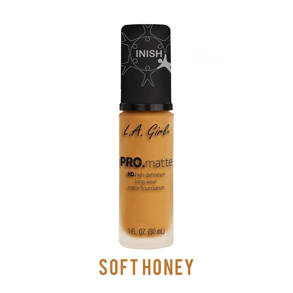 LA Girl Pro Matte Foundation Soft Honey - Image 7