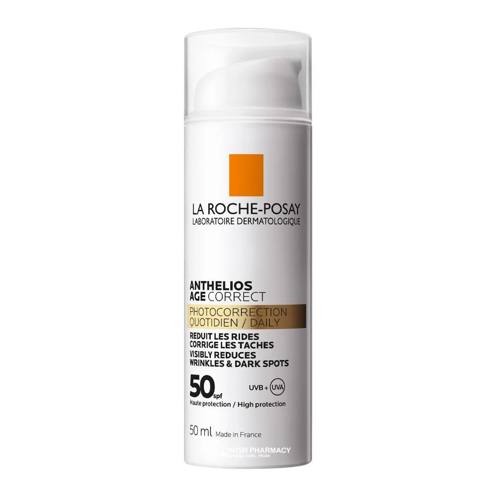 La Roche Posay Anthelios Age Correct Daily Light Cream SPF50+ 50ml - Image 2