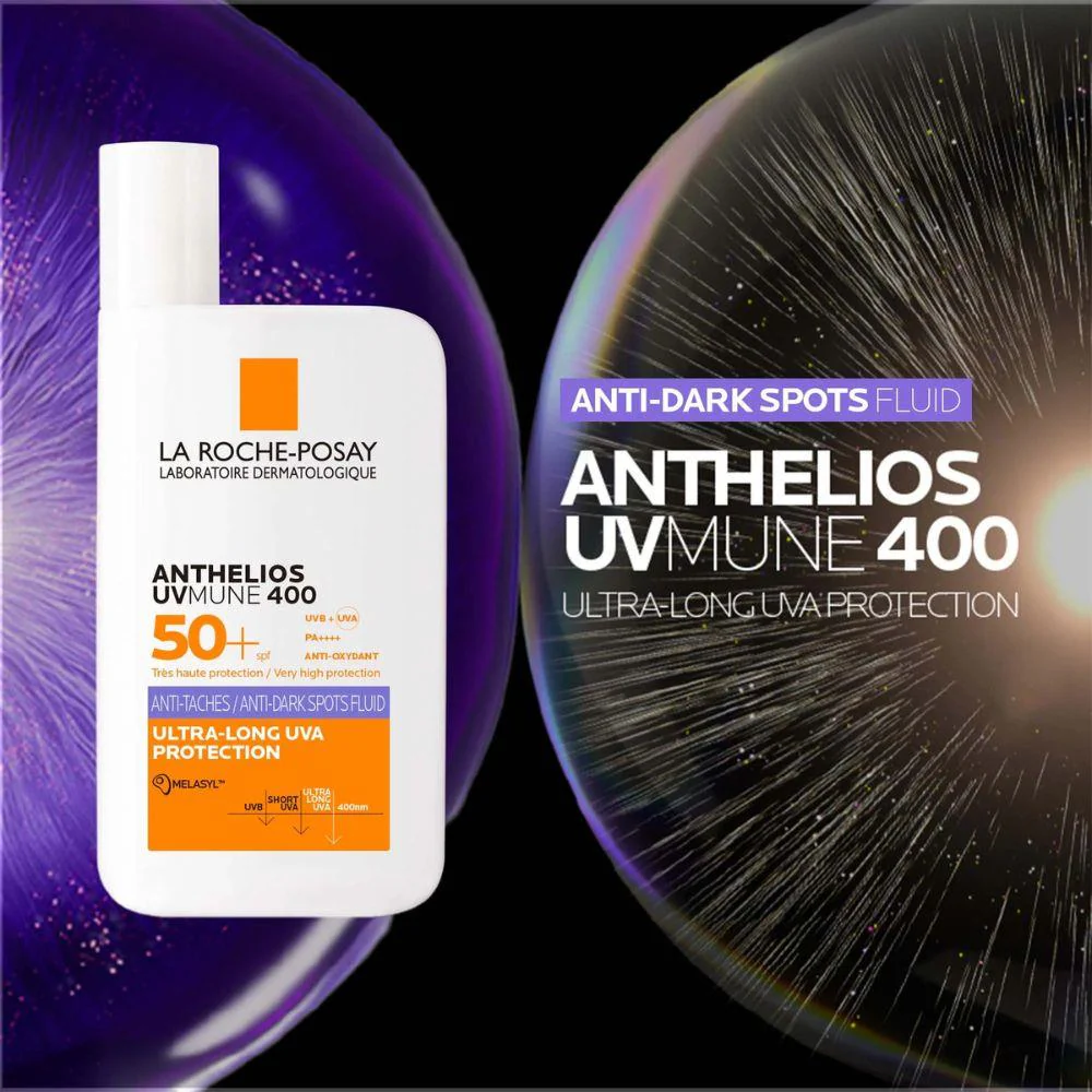 La Roche Posay Anthelios UVMune 400 Anti-Darks Spot Fluid SPF50+ 50ml - Image 2