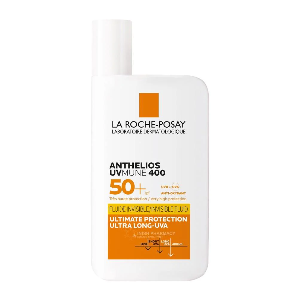 La Roche Posay Anthelios UVMune 400 Invisible Fluid SPF50+ 50ml - Image 8