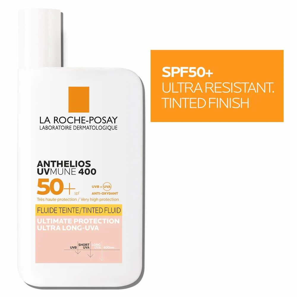 La Roche Posay Anthelios UVMune 400 Tinted Fluid SPF50+ 50ml - Image 5