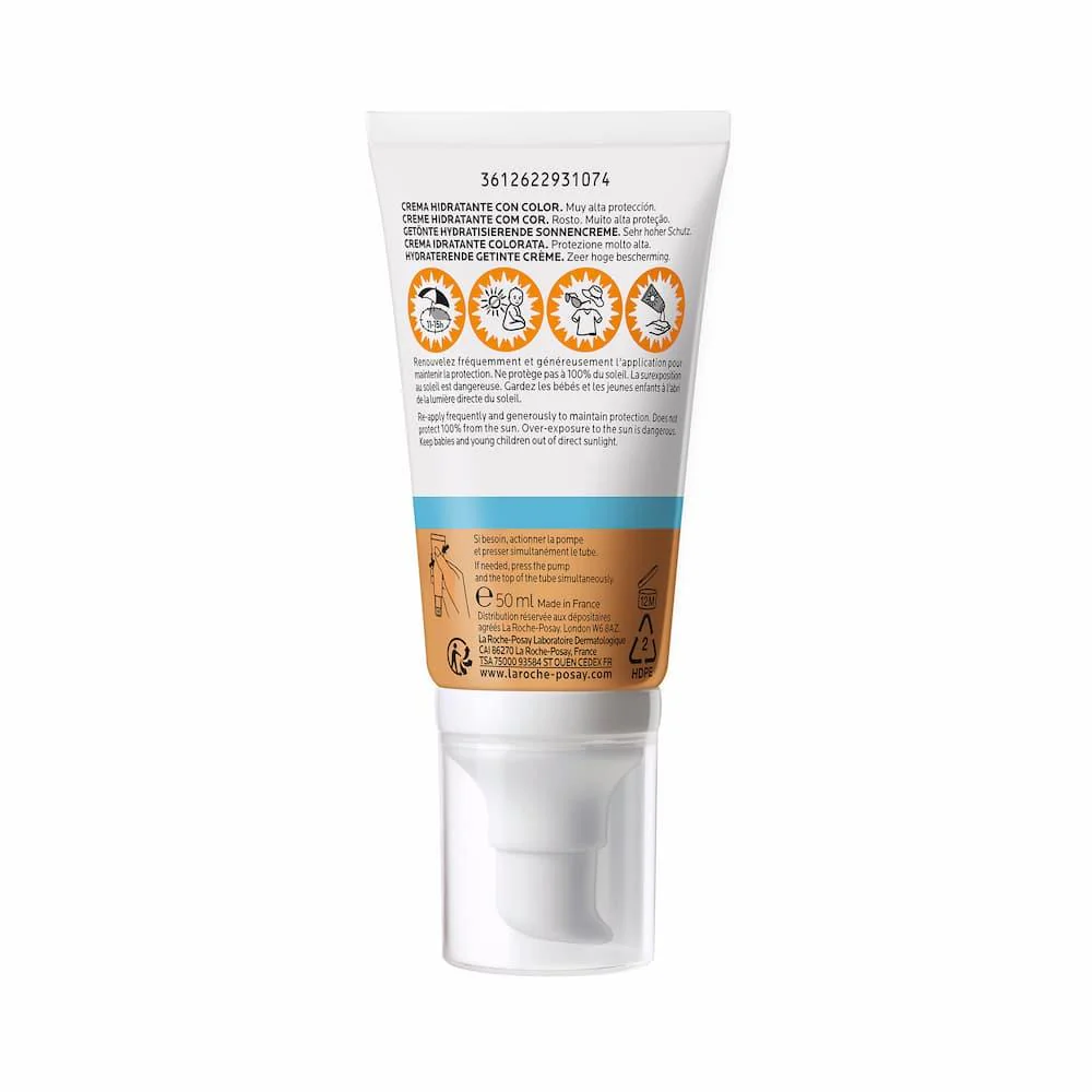 La Roche Posay Anthelios UVMune 400 Tinted Hydrating Cream SPF50+ 50ml - Image 4