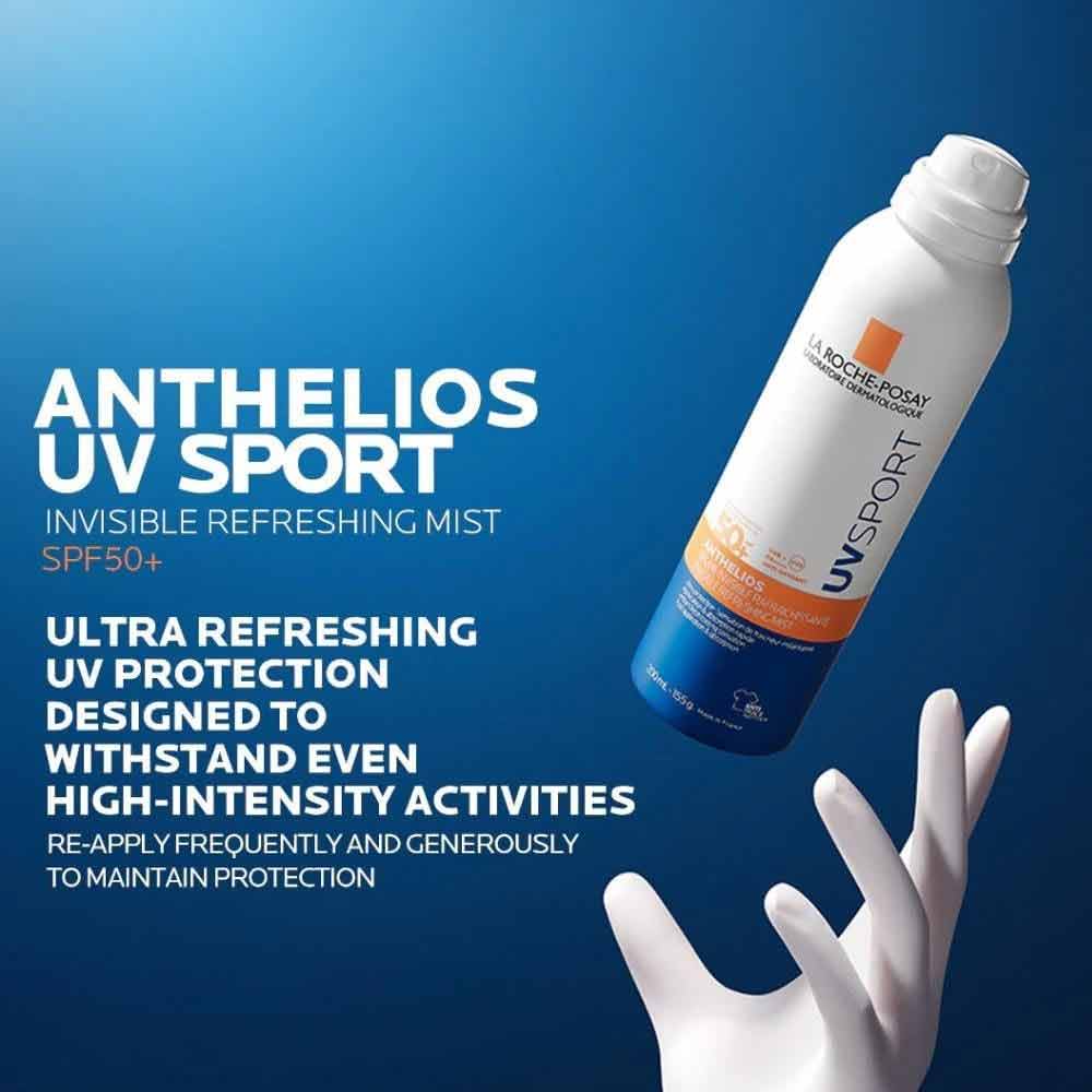 La Roche Posay Anthelios UVSPORT SPF50 Invisible Mist 200ml - Image 2