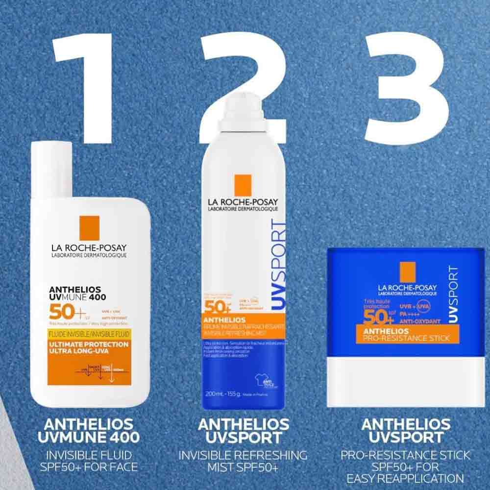 La Roche Posay Anthelios UVSPORT SPF50 Invisible Mist 200ml - Image 6