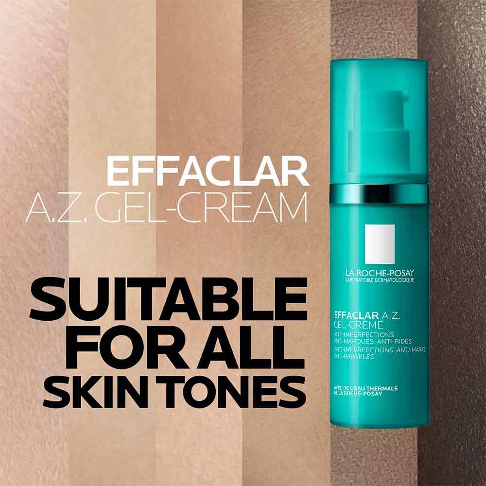 La Roche Posay Effaclar A.Z. Gel-Cream For Blemish Prone Skin 40ml - Image 5