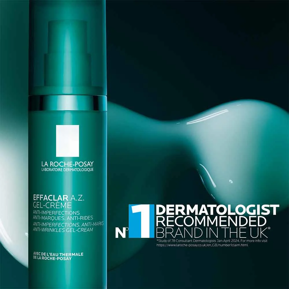 La Roche Posay Effaclar A.Z. Gel-Cream For Blemish Prone Skin 40ml - Image 6