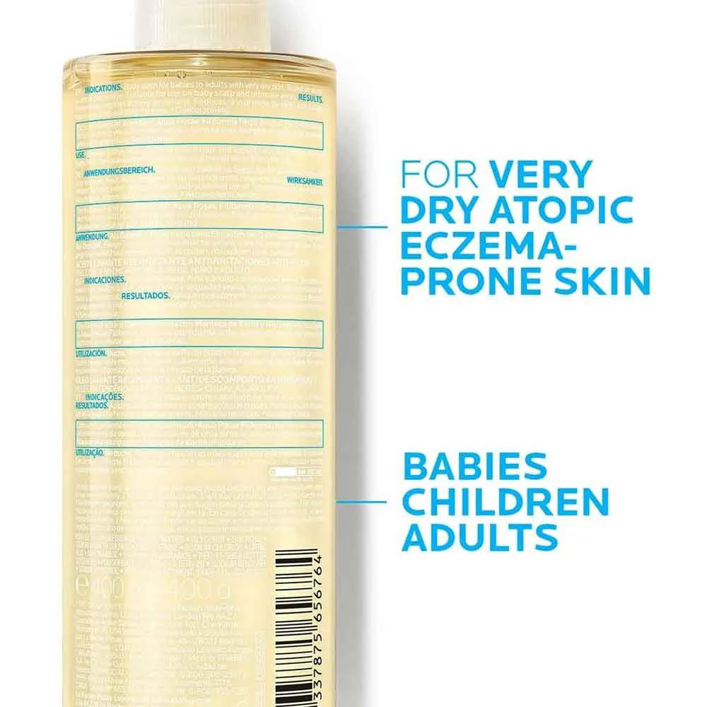 La Roche Posay Lipikar AP Cleansing Refill Oil Gel 400ml - Image 4