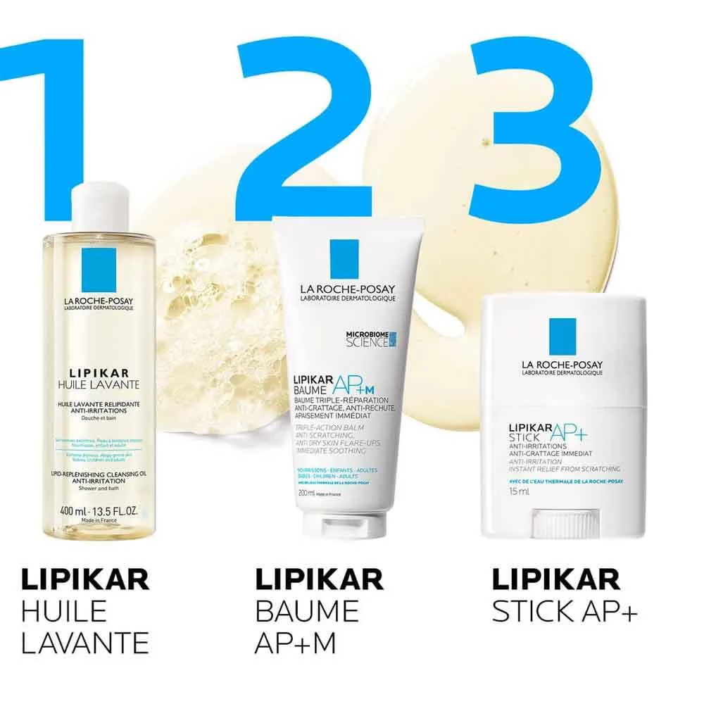 La Roche Posay Lipikar AP Cleansing Refill Oil Gel 400ml - Image 5
