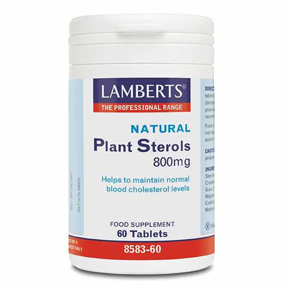 Lamberts Natural Plant Sterols 800mg 60 Tabs