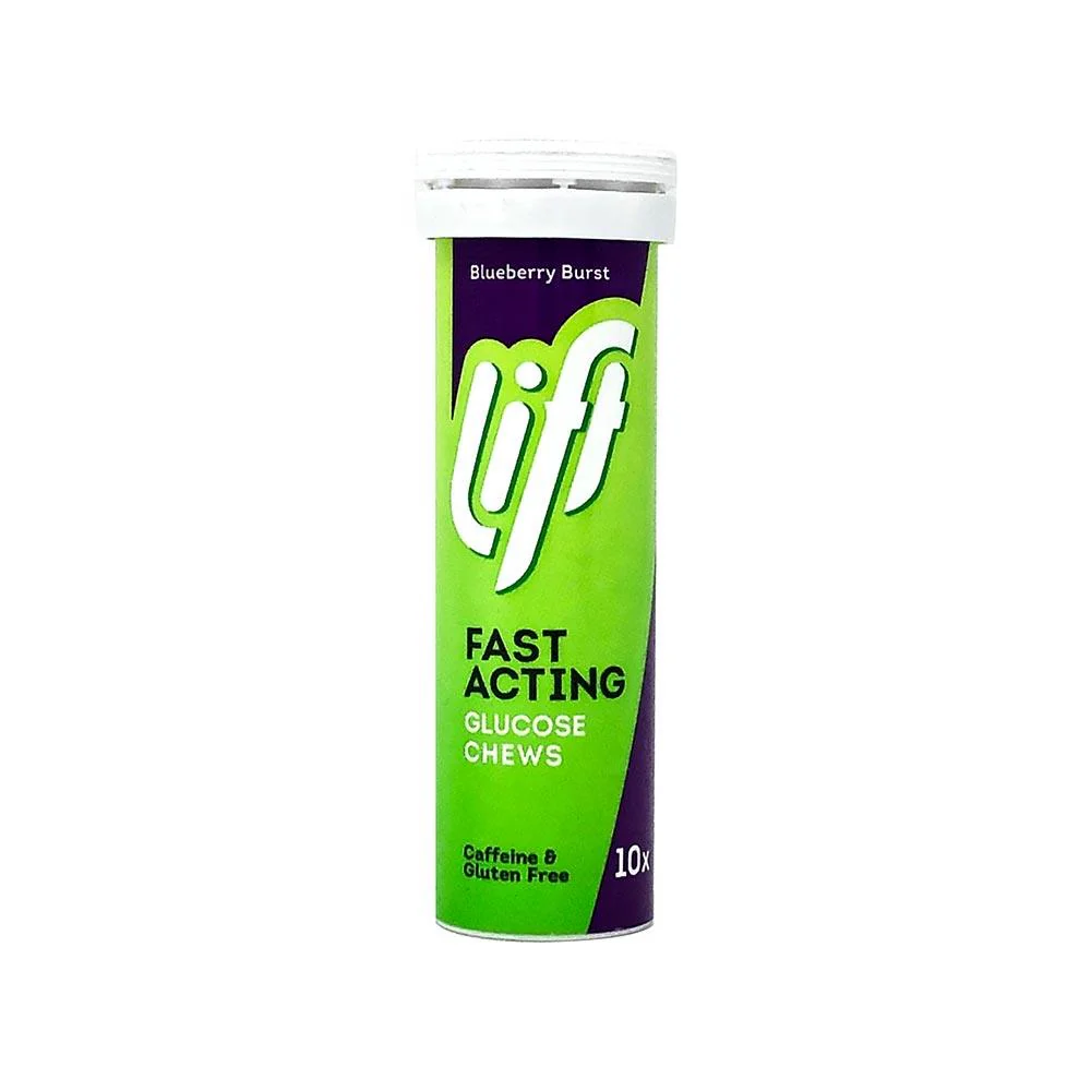 Lift Blueberry Burst Fast-Acting Glucose 10 pack x 4g (40g)