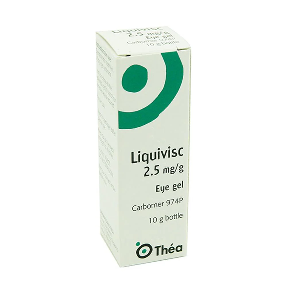 Liquivisc Carbomer Eye Gel For Dry Eye 10g Bottle