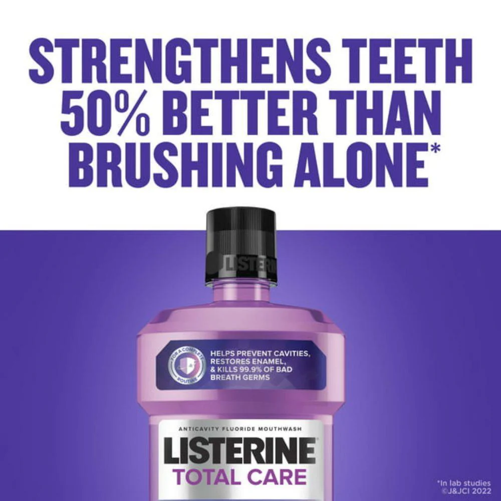 Listerine Total Care Clean Mint Mouthwash 250ml - Image 2