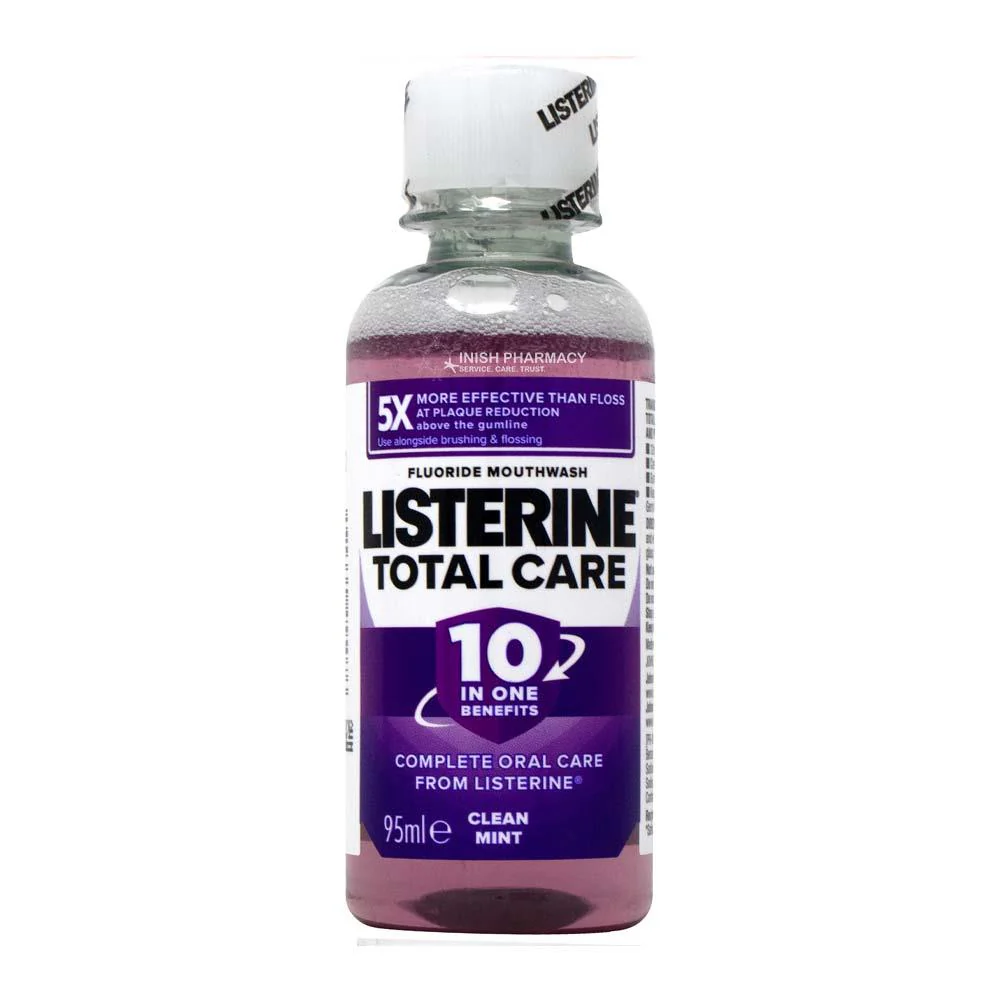 Listerine Total Care Smooth Mint Mouthwash 80ml