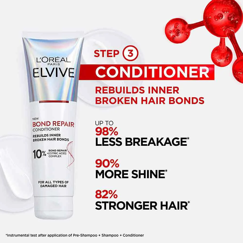 L'Oreal Elvive Bond Repair Conditioner 150ml - Image 2