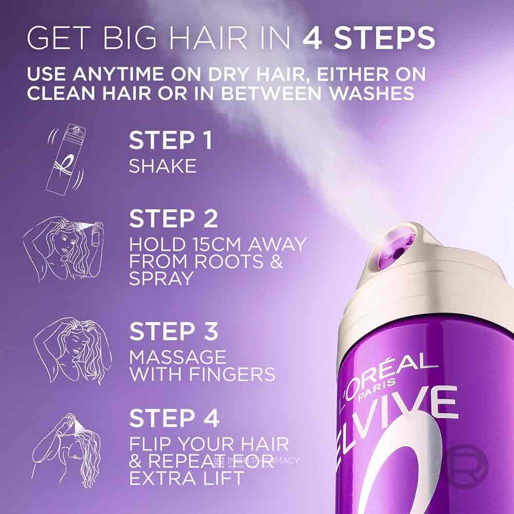 L'Oreal Elvive Collagen Lifter Volume Spray 200ml - Image 10