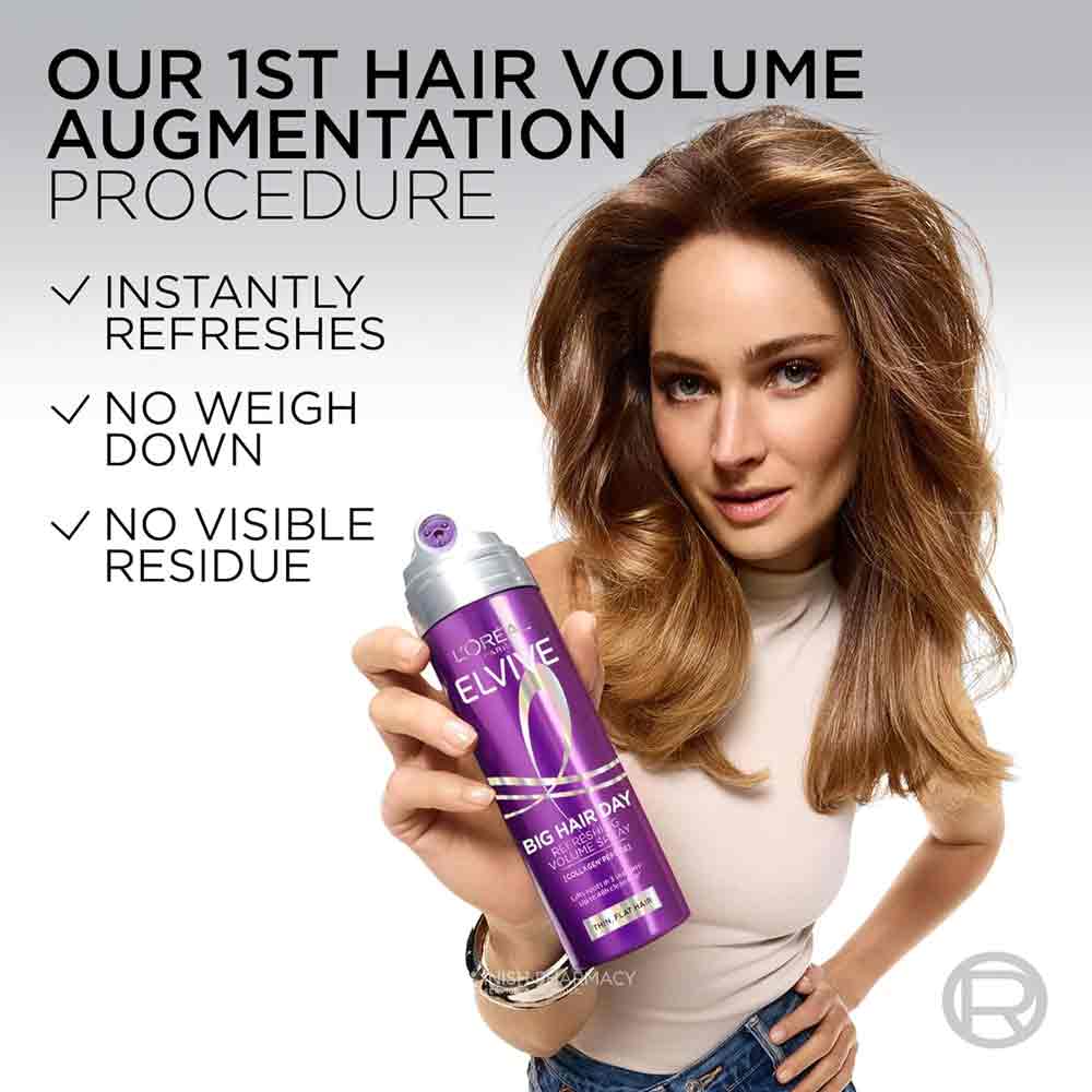 L'Oreal Elvive Collagen Lifter Volume Spray 200ml - Image 8