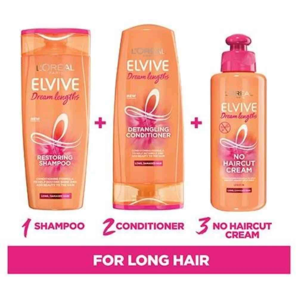 L'Oreal Elvive Dream Lengths No Haircut Cream 200ml - Image 2
