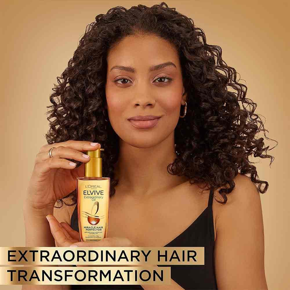 L'Oreal Elvive Extraordinary Oil Miracle Hair Perfector For Dry Hair 100ml - Image 5