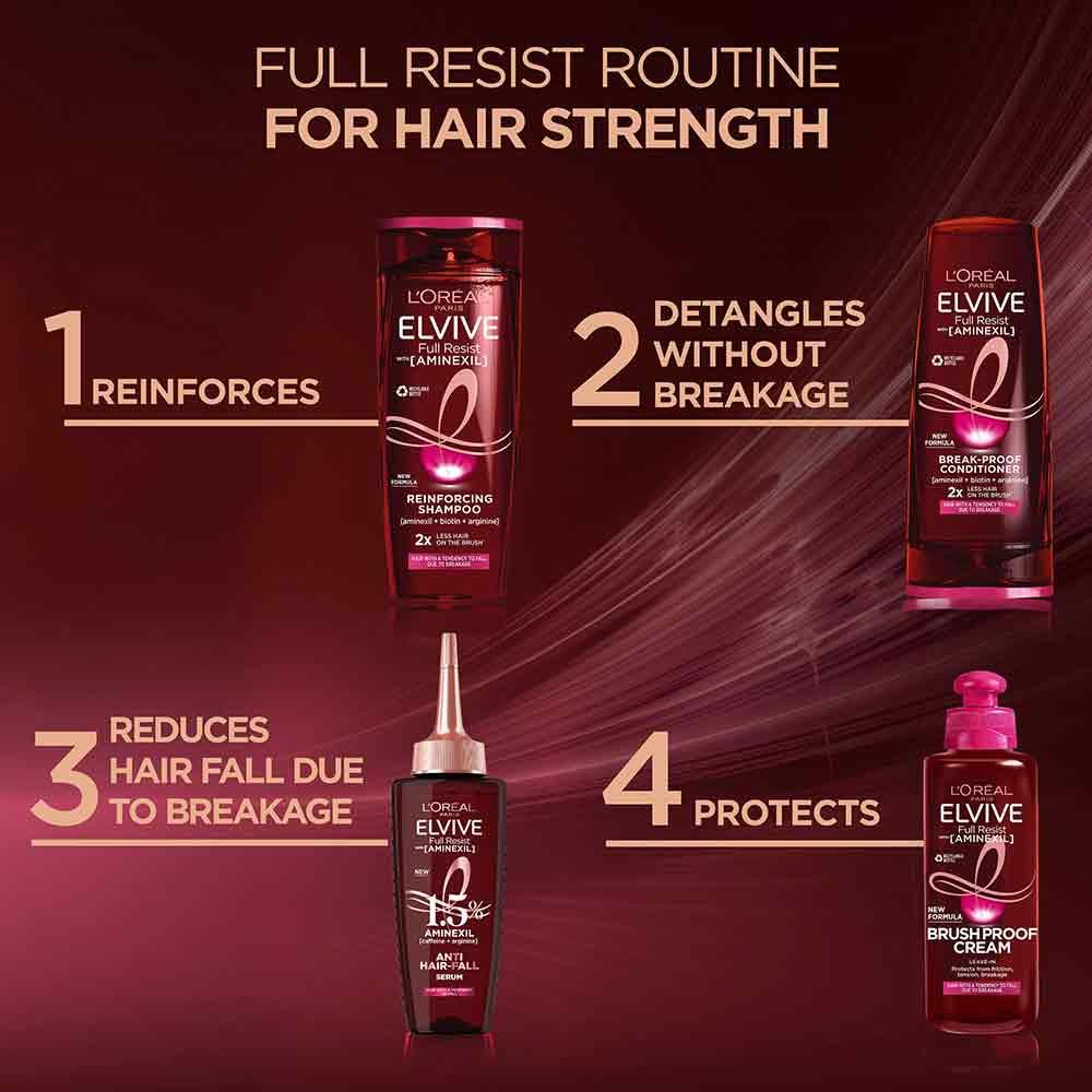 L'Oreal Elvive Full Resist Aminexil Conditioner 300ml - Image 6