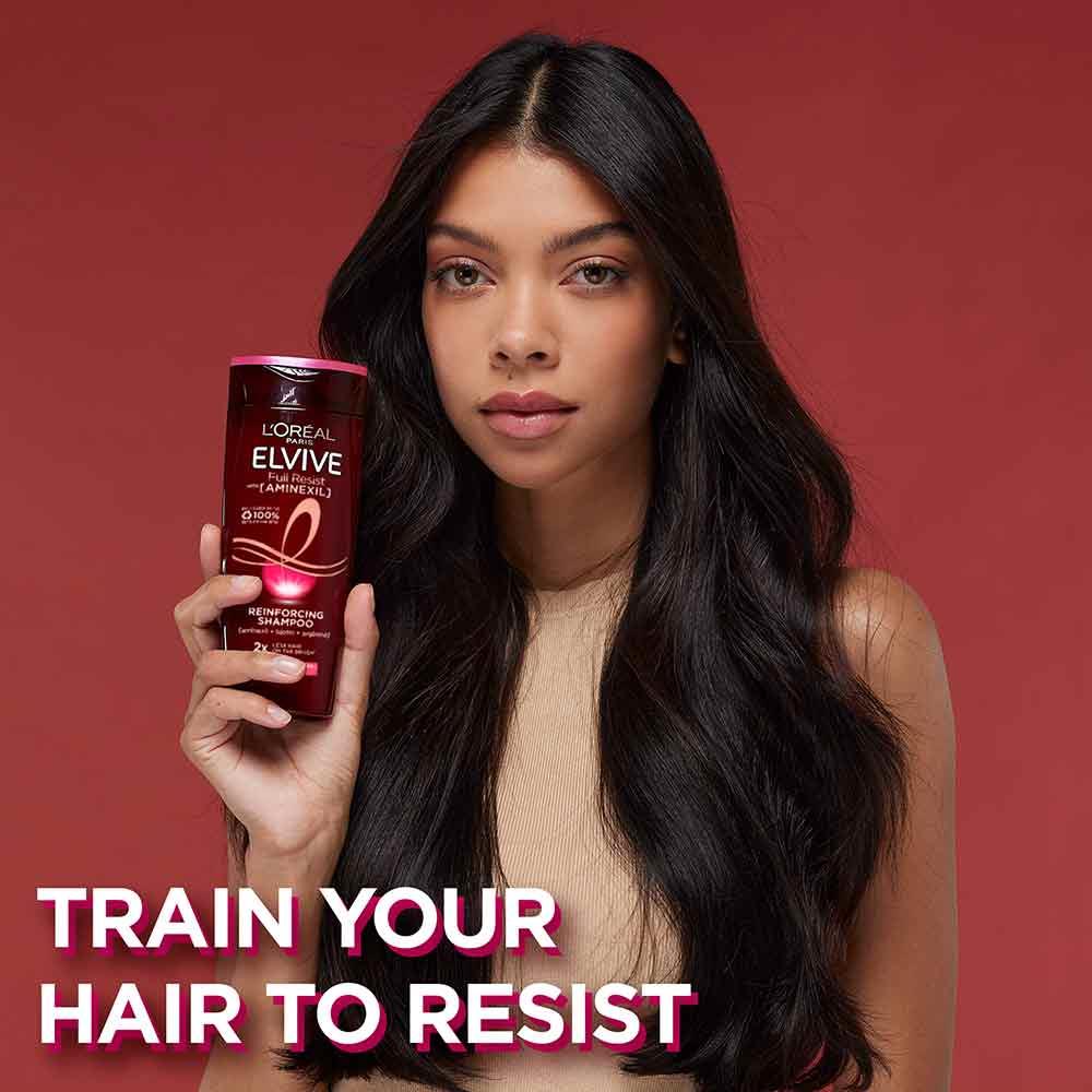L'Oreal Elvive Full Resist Aminexil Shampoo 400ml - Image 5