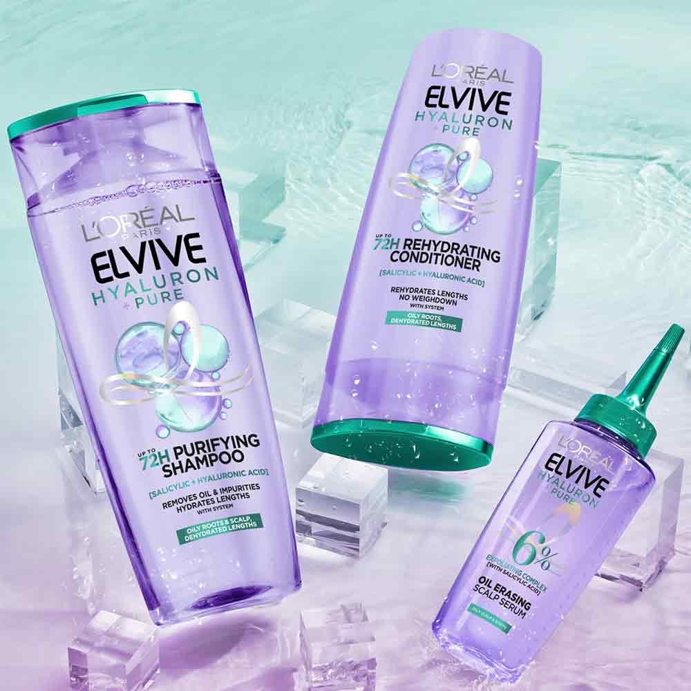 L'Oreal Elvive Hydra Pure Oil Control Scalp Serum - Image 4