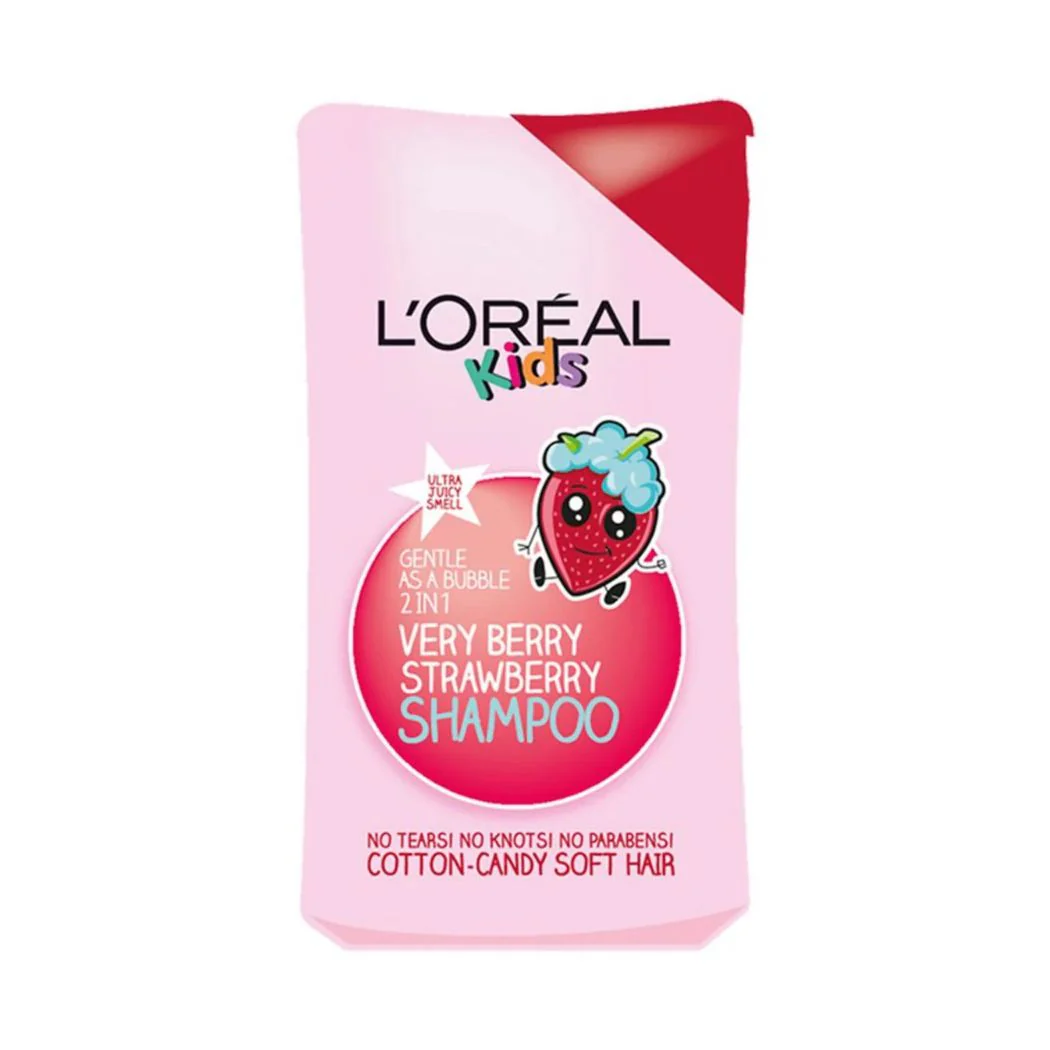 L'Oreal Kids Very Berry Strawberry 2in1 Shampoo 250ml