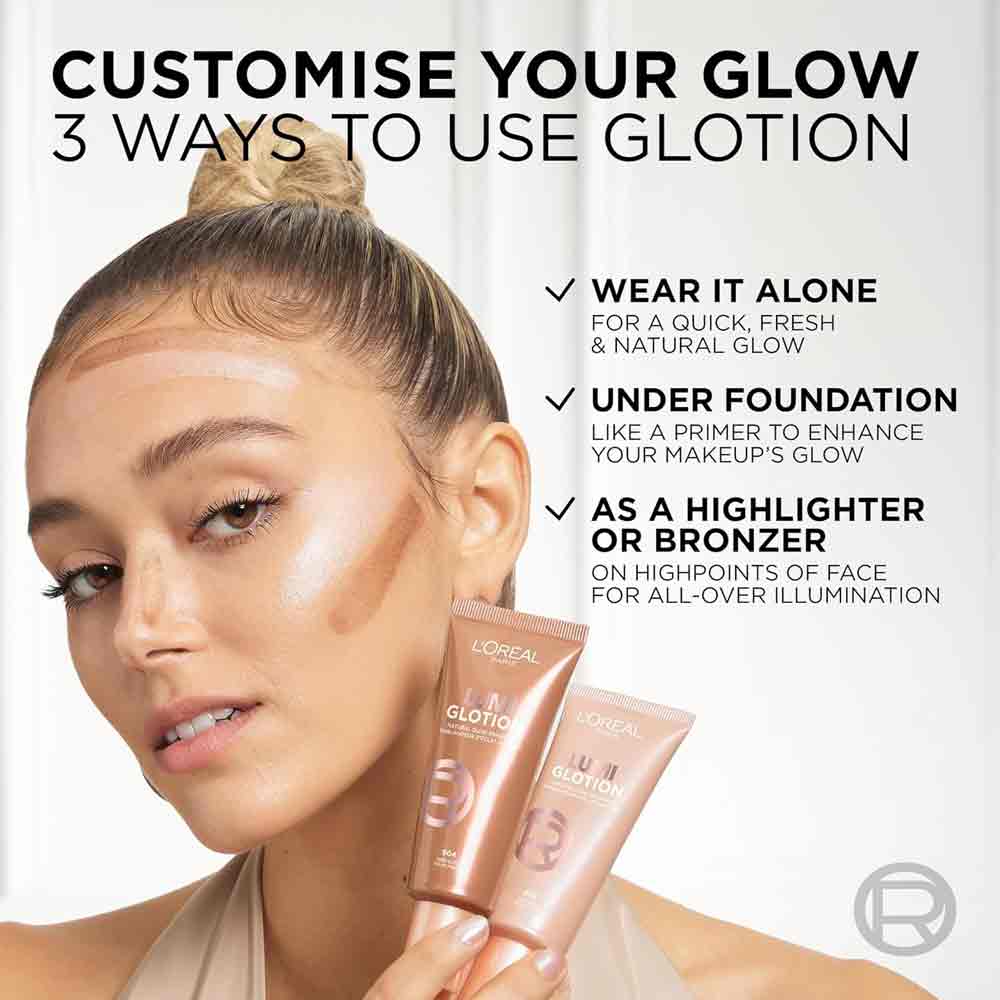 L'Oreal Lumi Glotion Natural Glow Enhancer For Face and Body - Image 4