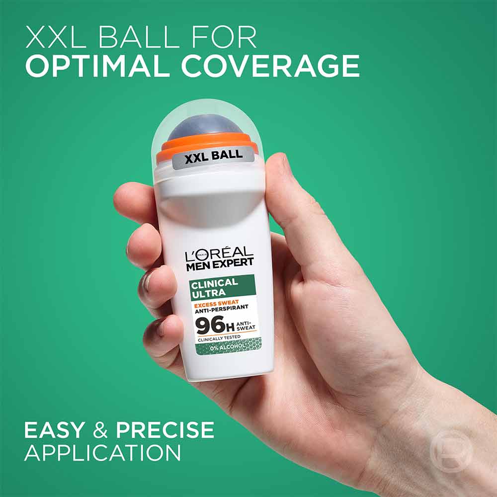 L'Oreal Men Expert Derma Control Deodorant Roll On 50ml - Image 2